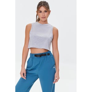 Active Cropped Muscle Tee