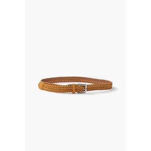 Braided Faux Leather Hip Belt