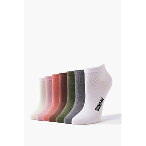 Days of the Week Ankle Socks Set