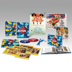 Cantando Bajo la Lluvia Edición de Coleccionista Exclusiva de Zavvi Steelbook en 4K Ultra HD (incluye Blu-ray)