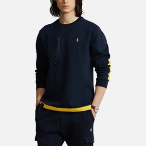 Polo Ralph Lauren Men's Hybrid Sweatshirt - Aviator Navy/Yellowfin