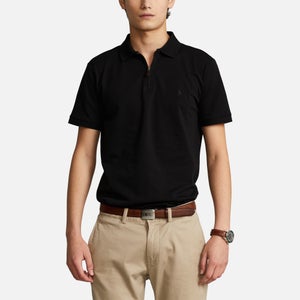 Polo Ralph Lauren Men's Custom Slim Fit Stretch Mesh Polo Shirt - Polo Black