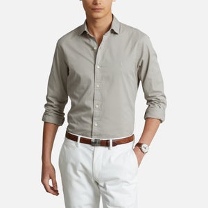 Polo Ralph Lauren Men's Slim Fit Garment Dyed Twill Shirt - Grey Fog