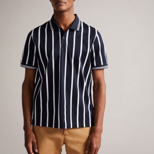 Ted Baker Kimbell Striped Cotton Polo Shirt