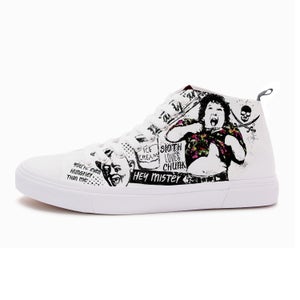 Akedo x I Goonies - Sneakers High Top Bianche