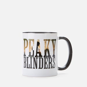 Peaky Blinders Photographic Logo Mug - Black