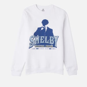 Peaky Blinders Shelby Keeping Order Since 1919 Sweatshirt - White