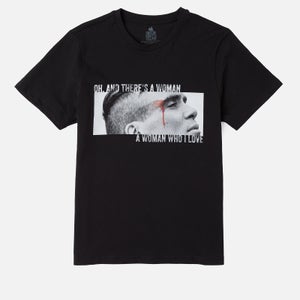 T-Shirt Peaky Blinders A Woman Who I Love Homme - Noir