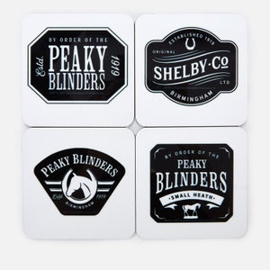 Peaky Blinders Badges Set di Sottobicchieri