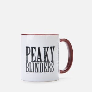 Peaky Blinders Aunt Polly Mug - Burgundy