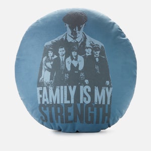 Decorsome x Peaky Blinders Family Is My Strength Round Cushion