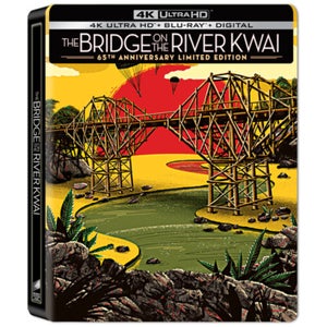 The Bridge On The River Kwai: 65th Anniversary Limited Edition - 4K Ultra HD Steelbook (Includes Blu-ray)