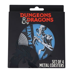 Fanattik Dungeons & Dragons Metal Coaster Set
