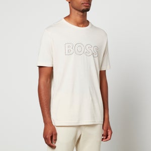 BOSS Green logo 1 Cotton-Jersey T-Shirt