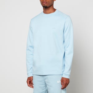 BOSS Athleisure Salbo Cotton-Blend Jersey and Piqué Sweatshirt