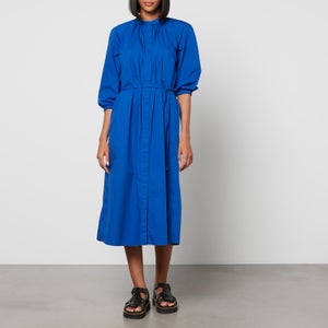BOSS Women's Deddinis Dress - Open Blue