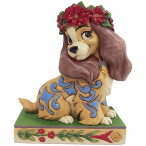 Disney Traditions Christmas Lady Personality Figurine