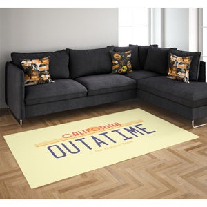 Decorsome x Back to the Future Outtatime Woven Rug
