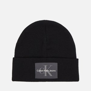 Calvin Klein Jeans Logo-Appliquéd Wool-Blend Beanie