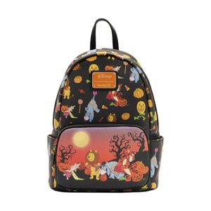 Loungefly Disney Winnie The Pooh Halloween Group Mini Backpack