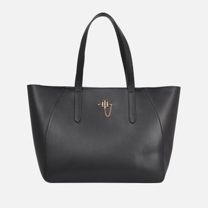Tommy Hilfiger Chain Faux Leather Tote Bag