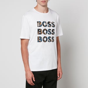 BOSS Casual Fun Logo Cotton-Jersey T-Shirt