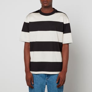 BOSS Tames Striped Cotton-Jersey T-Shirt