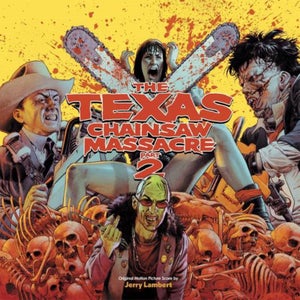 Waxwork - The Texas Chainsaw Massacre Part 2 (Original Motion Picture Score) 180g 2xLP (Chainsaw Blade w/ Blood Red Splatter)