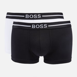 BOSS Bodywear Three-Pack Cotton-Blend Stretch-Jersey Boxer Briefs