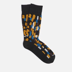 BOSS Bodywear Camouflage Cotton-Blend Jacquard Socks