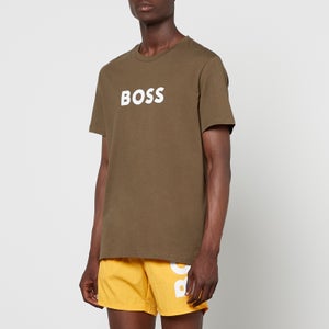 BOSS Swimwear Slim Fit Cotton-Jersey T-Shirt