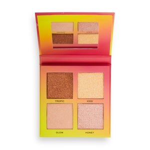 Makeup Revolution Hot Shot Kombucha Glow Highlighter Palette