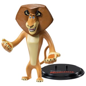 Noble Collection Madagascar Alex BendyFig 7 Inch Action Figure
