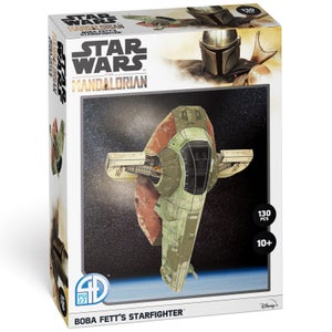Star Wars: The Mandalorian Boba Fett's Starfighter Paper Core 3D Puzzle Model