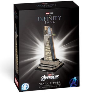 Marvel Studios: Stark Tower Paper Core 3D Puzzle Model
