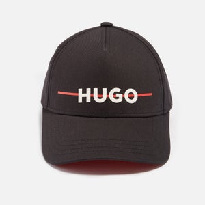 HUGO Logo-Printed Cotton-Twill Baseball Cap