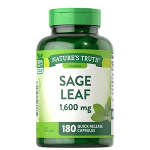 Sage Leaf - 1600mg - 180 Capsules