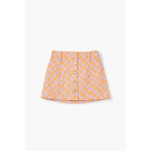 Girls Checkered Skirt (Kids)
