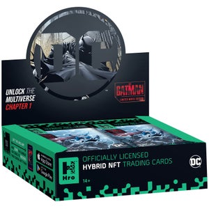 HRO Hybrid NFT Trading Cards: DC Unlock The Multiverse - 24 Pack Booster CDU