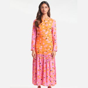 Never Fully Dressed Women's Pink Animal Mona Dress - Pink