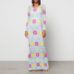 Olivia Rubin Women's Rowen Crochet Midi Dress - Multi