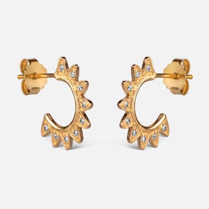 Enamel Copenhagen Women's Veda Earrings - Gold
