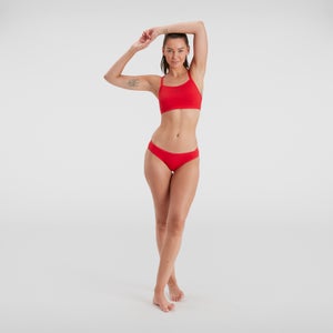 Bikini de tirantes finos Eco Endurance+ para mujer, rojo