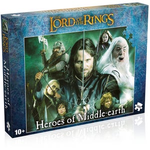 1000 Piece Jigsaw Puzzle - Lord of the Rings Heroes of Middle Earth Edition