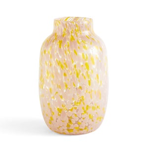 HAY Splash Vase - Yellow & Pink