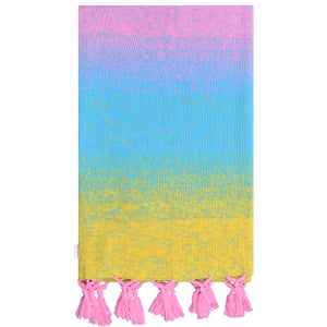 Olivia Rubin Ombre Throw - Bright