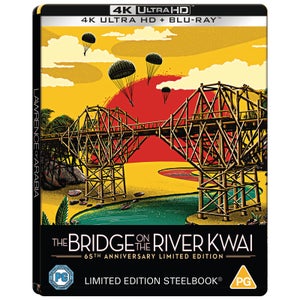 The Bridge On The River Kwai - Zavvi Exclusive 4K Ultra HD Steelbook (includes Blu-ray)