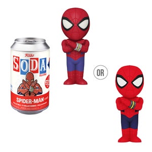 Marvel Comics Japanese Spider-Man w/Glow Chase Vinyl Soda Figure