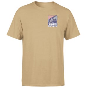 Jaws Retro Unisex T-Shirt - Tan