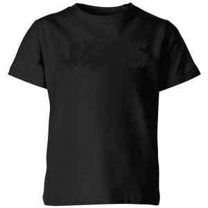 Jaws Monochrome Kids' T-Shirt - Black